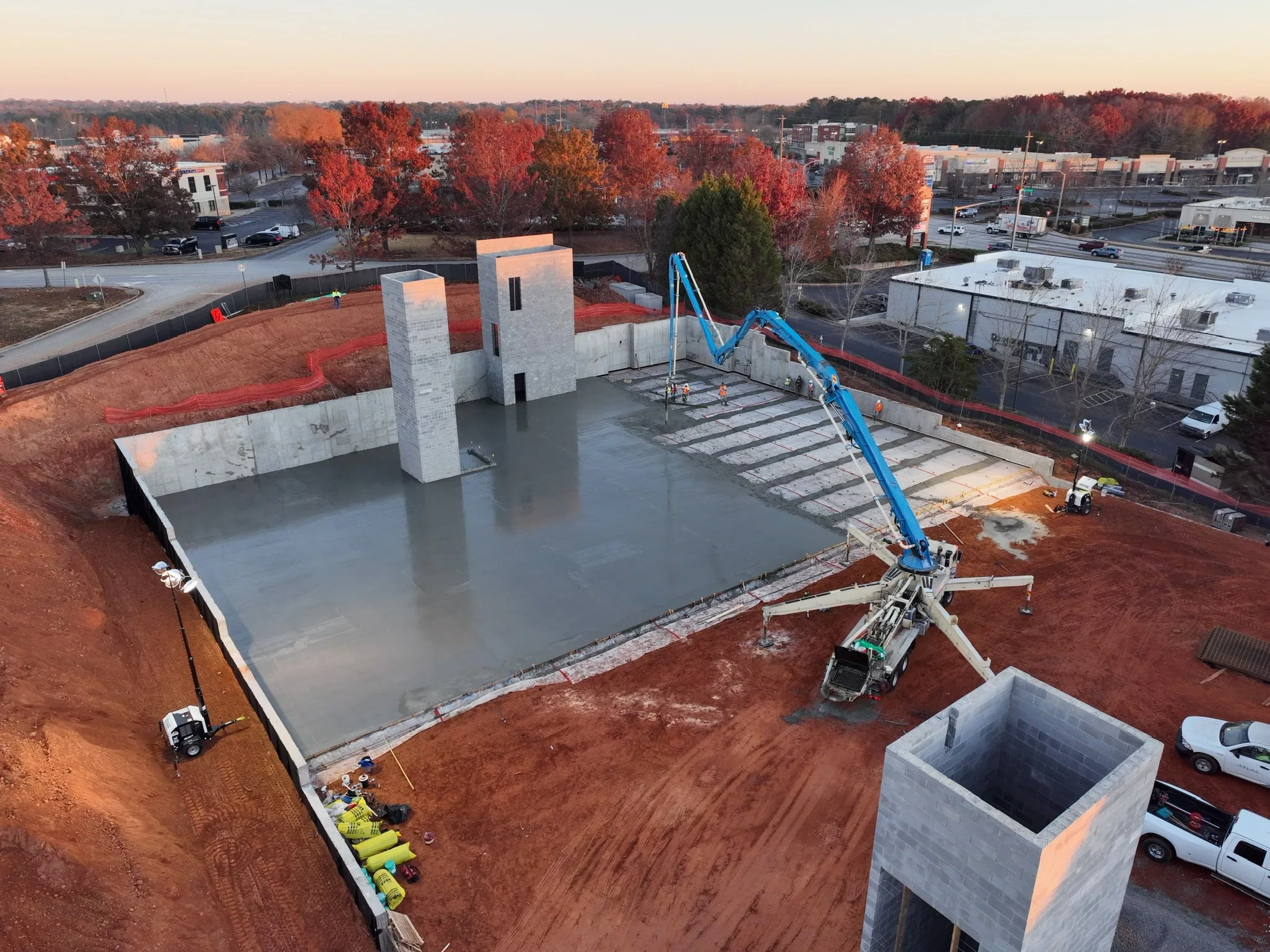 Commercial Foundation Concrete Contractor Company